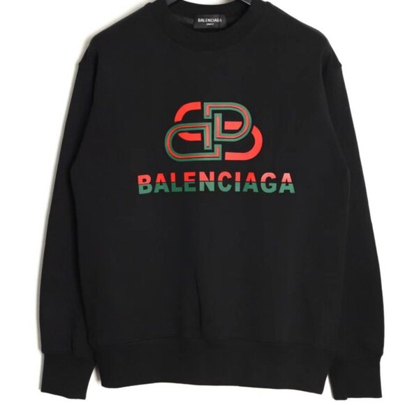 Balenciaga 25FW Lock-Button Crewneck Sweatshirt xs - Picture 1 of 9